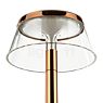 Flos Bon Jour Unplugged Battery Light LED body copper/without crown - Underneath the shade, modern LEDs provide energy-efficient, warm-white lighting.