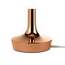 Flos Bon Jour Unplugged Battery Light LED body white/without crown - The copper look gives the Bon Jour a hint of exclusiveness.