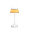 Flos Bon Jour Unplugged Lampe rechargeable LED corps blanc/couronner maille