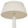 Flos Bon Jour Unplugged Lampe rechargeable LED corps blanc/couronner maille - Les LED de la lampe portative sont intégrées de façon à ce que la lumière émise ne puisse éblouir.