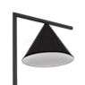 Flos Captain Flint LED black - The diffuser made of injection moulded polycarbonate diffuses the light emitted in a downwards direction.