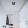 Flos Compass Box recessed Ceiling Light LED 2 lamps - excl. Ballasts black - large , discontinued product application picture