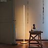 Flos Coordinates F Floor Lamp LED champagne anodised application picture