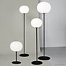 Flos Glo-Ball Floor Lamp aluminium grey - ø33 cm - 175 cm application picture