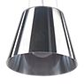 Flos Ktribe Hanglamp brons - 39,5 cm - Beneden de buitenste lampenkap zit een tweede, gesatineerde kap van polycarbonaat.