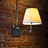 Flos Ktribe, lámpara de pared tela - cáscara de huevo - ejemplo de uso previsto