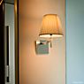 Flos Ktribe, lámpara de pared tela - cáscara de huevo - ejemplo de uso previsto