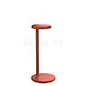 Flos Oblique Table Lamp LED with QI charging station rust - 3,000 K