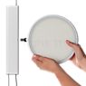 Flos Ok sort - The easy installation of the Flos OK also means that the light head may be easily mounted.