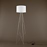 Flos Ray, lámpara de pie metal - blanco - 43 cm