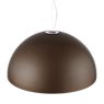 Flos Skygarden Hanglamp bruin - ø40 cm - Van buiten werkt de prachtige  hanglamp gewoonweg nuchter en minimalistisch - een geslaagd contrast.