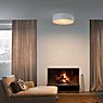 Flos Smithfield Ceiling Light black glossy application picture