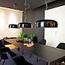 Flos Smithfield Pendant Light LED black glossy - dali application picture