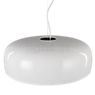 Flos Smithfield Pendant Light LED black glossy - push dimmable , Warehouse sale, as new, original packaging - The 400 cm long power cable made of PTFE (polytetrafluoroethylene) has three cores and is provided with a double insulation.