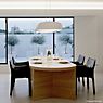 Flos Smithfield Pendant Light LED white - push dimmable application picture