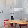 Flos Smithfield Pendant Light red application picture