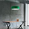 Flos Smithfield Pendant Light red application picture