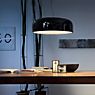 Flos Smithfield, lámpara de suspensión LED negro mate - push regulable - ejemplo de uso previsto