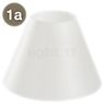 Flos Spare parts for Miss Sissi Part no. 1a: diffuser white