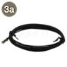 Flos Spare parts for Parentesi Part no. 3a: steel cable, 4.0 m
