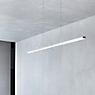 Flos Super Line Pendant Light Up & Downlight LED grey