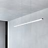 Flos Super Line Pendelleuchte Downlight LED grau