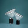 Flos Taccia, lámpara de sobremesa LED negro - vidrio - 48,5 cm