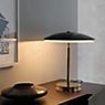 Fontana Arte Bis Tris Lampe de table chrome/blanc - produit en situation