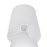 Fontana Arte Fontana 1853 Table Lamp white - small - Just like the bulbous central part, the shade also consists of two-layered and hand-blown glass.