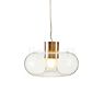 Fontana Arte Fontanella Pendant Light brass - ø40 cm