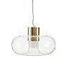 Fontana Arte Fontanella Pendant Light brass - ø40 cm