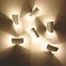 Fontana Arte Io Lampada da parete LED grigio scuro - immagine di applicazione