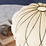 Fontana Arte Pinecone, lámpara de sobremesa dorado/blanco - medium