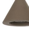 Foscarini Aplomb Pendel 3-flammer - The concrete shade of the pendant light is especially fine-pored and was particularly designed for this purpose.