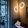 Foscarini Bahia Parete LED omstillelig - ø53 cm ansøgning billede