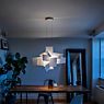 Foscarini Big Bang Sospensione LED blanc - ø96 cm - commutable - produit en situation