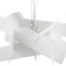 Foscarini Big Bang Sospensione white - The Big Bang is kept in place by means of two cables.