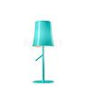 Foscarini Birdie Lampe de table turquoise - avec interrupteurs