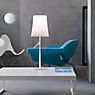 Foscarini Birdie Table Lamp LED turquoise application picture