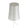 Foscarini Birdie Terra wit - De lampenkap van de Birdie wordt vervaardigd  van polycarbonaat, de staaf en de 