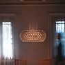 Foscarini Caboche Plus Pendant Light LED transparent - media - dimmable , discontinued product application picture