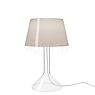 Foscarini Chapeaux Lampe de table LED gris - verre - ø29 cm