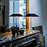 Foscarini Chapeaux Table Lamp LED red - metal - ø44 cm application picture