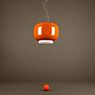 Foscarini Chouchin Hanglamp LED 1 - oranje - dimbaar