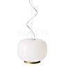 Foscarini Chouchin Reverse, lámpara de suspensión LED 1 - blanco/dorado, regulable