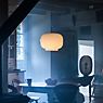 Foscarini Chouchin Suspension LED 1 - blanc - commutable - produit en situation