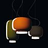 Foscarini Chouchin Suspension LED 1 - orange - tamisable