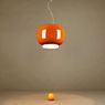 Foscarini Chouchin, lámpara de suspensión LED 1 - naranja - conmutable