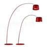 Foscarini Extension Arm Set for Twiggy Terra carmine red application picture