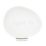 Foscarini Gregg Tavolo white - media - with dimmer , Warehouse sale, as new, original packaging - When switched off, the Gregg is reminiscent of a washed, clean pebble.